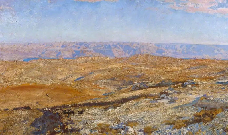 The Mountains of Moab - John Singer Sargent