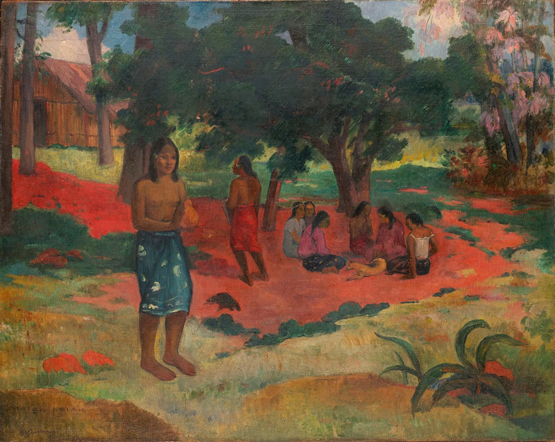 The Whispered Words - Paul Gauguin