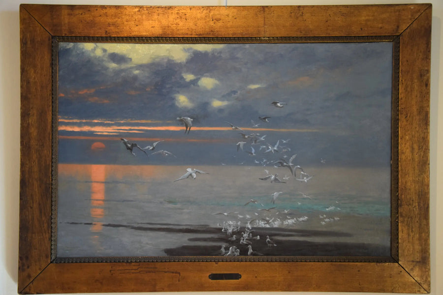 The Seagulls - Jean-Léon Gérôme