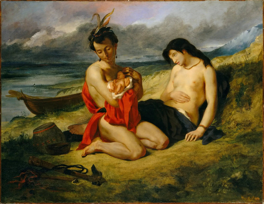 The Natchez - Eugène Delacroix