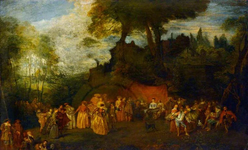 The Wedding - Antoine Watteau