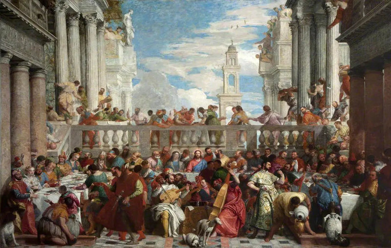 The Wedding at Cana (after Paul Véronèse) - Henri Fantin-Latour