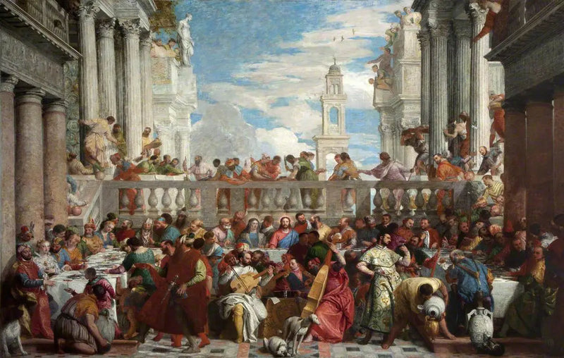 The Wedding at Cana (after Paul Véronèse) - Henri Fantin-Latour