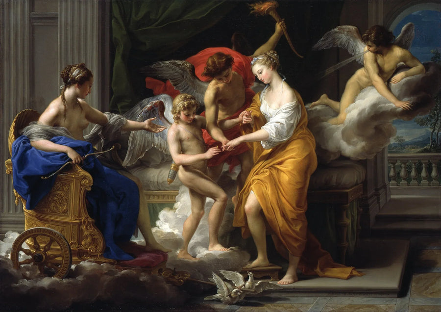 The Wedding of Psyche and Cupid - Pompeo Batoni
