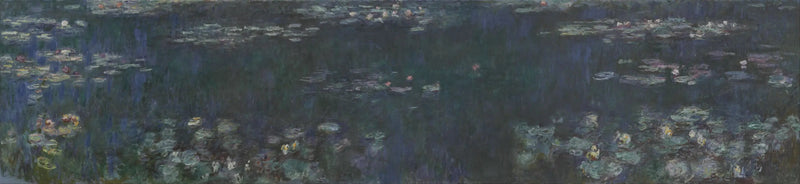 Water Lilies: Green Reflections - Claude Monet