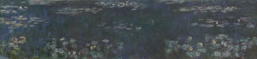 Water Lilies: Green Reflections - Claude Monet