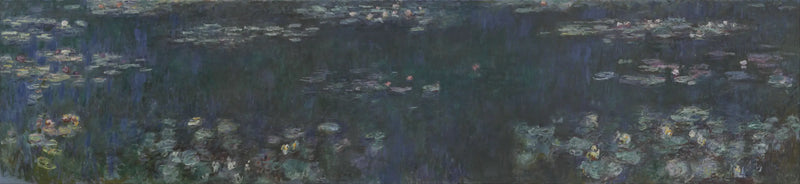 Water Lilies: Green Reflections - Claude Monet