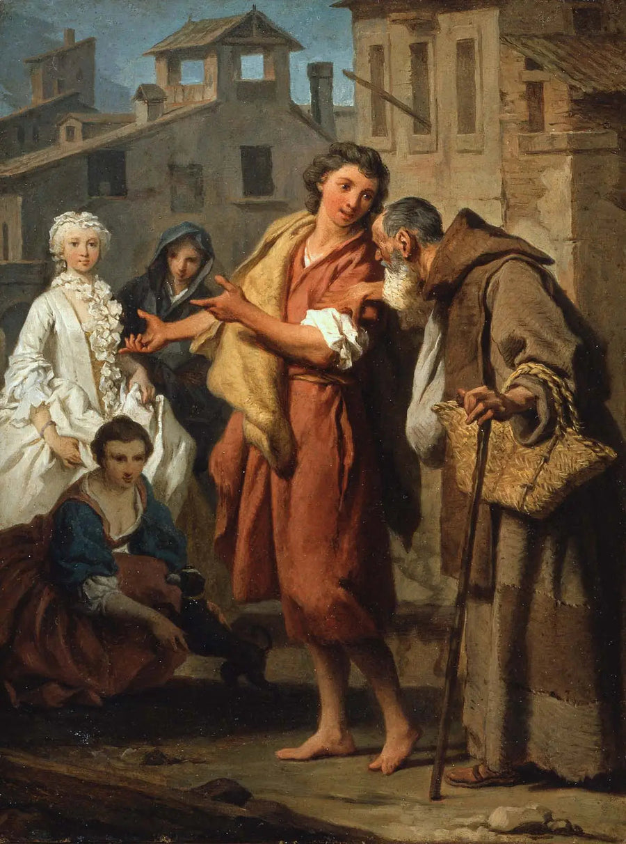 The geese of Brother Philippe - Pierre Subleyras