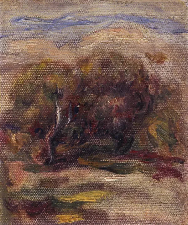 The Olive Trees at Cagnes-sur-Mer - Pierre-Auguste Renoir