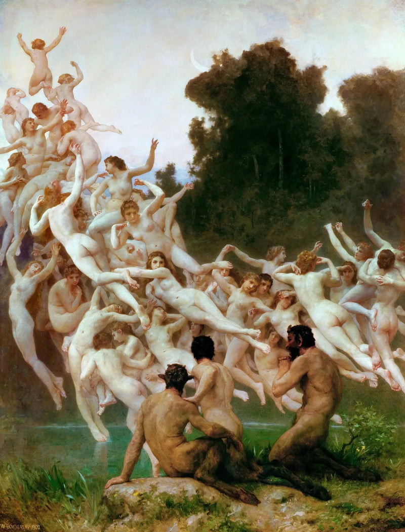 The Oreades - Bouguereau