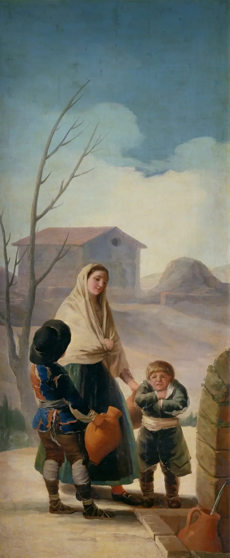 The Poor at the Fountain - Francisco de Goya