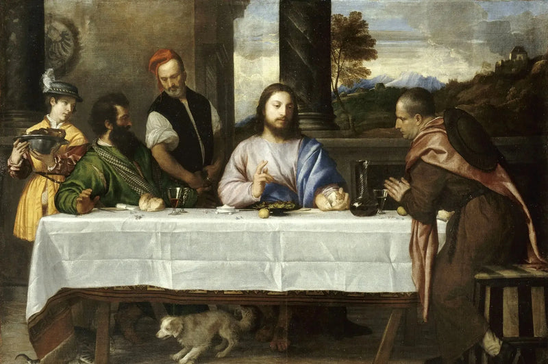 The Pilgrims of Emmaus - Titian