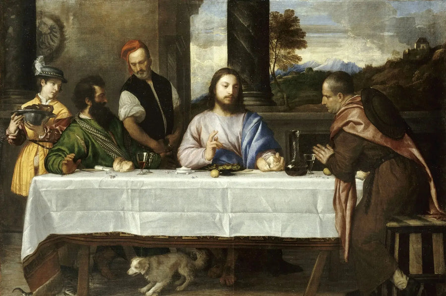 The Pilgrims of Emmaus - Titian