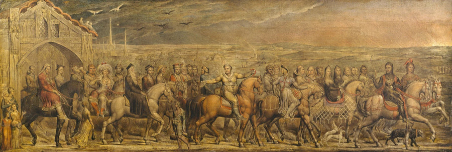 The Pilgrims of Canterbury - William Blake