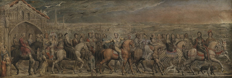 The Pilgrims of Canterbury - William Blake