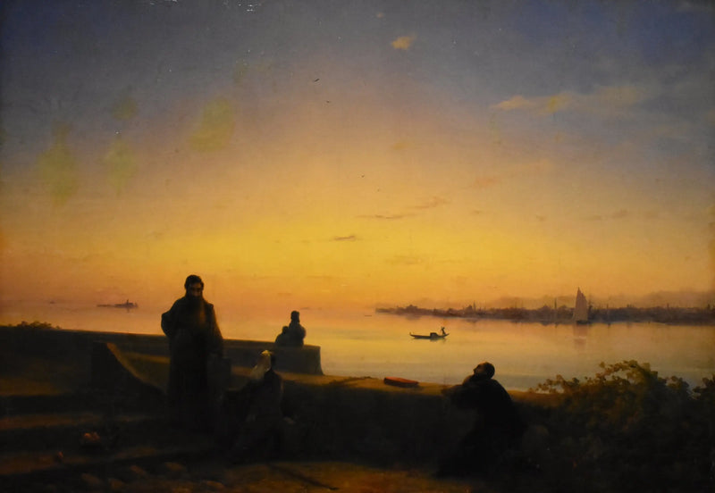 The Mekhitarist Fathers on San Lazzaro Island. Venice - Ivan Aïvazovski