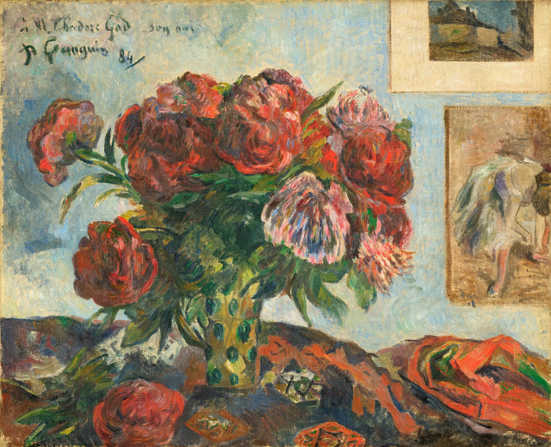 The Peonies I - Paul Gauguin