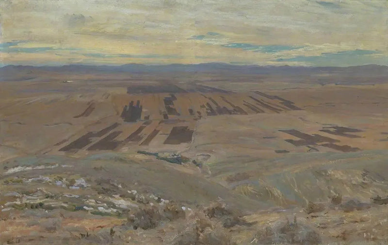 The Plains of Esdraelon - John Singer Sargent