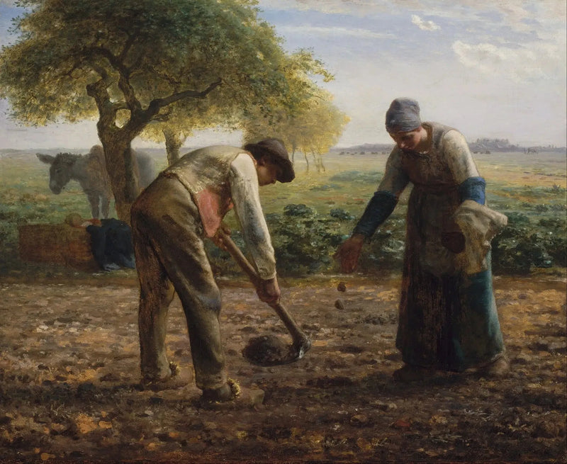 Potato Planters - Jean-François Millet