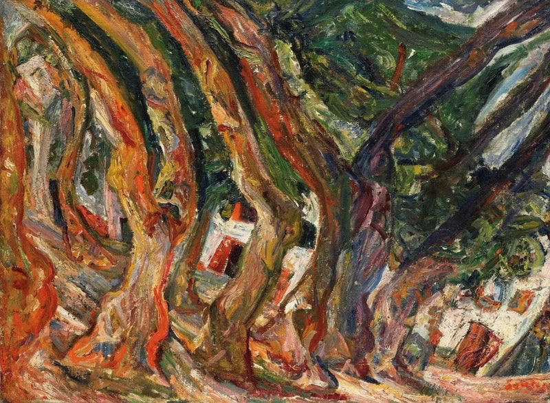 The Plane Trees at Céret - Chaim Soutine