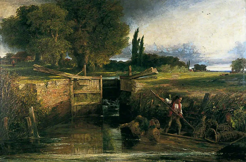 The Lock Gates - John Constable