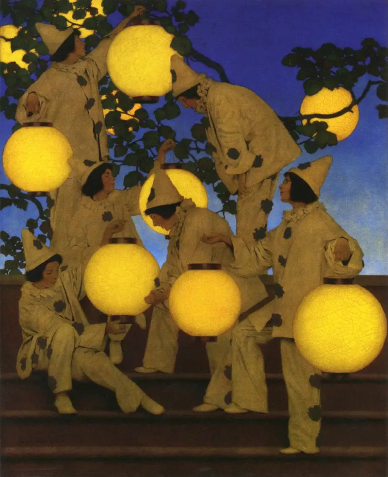 Lantern Bearers - Maxfield Parrish