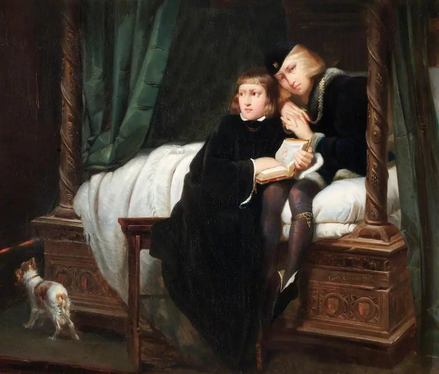 The Princes of the Tower (Edward V and the Duke of York) - Paul Delaroche