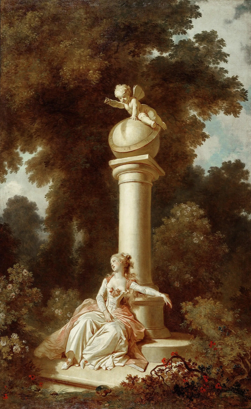 The Progress of Love: Reverie - Jean-Honoré Fragonard