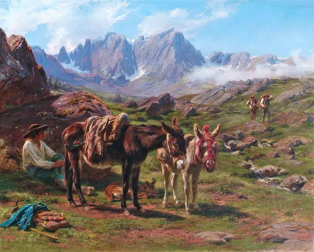 Les Pyrénées - Rosa Bonheur - Alpha Reproduction