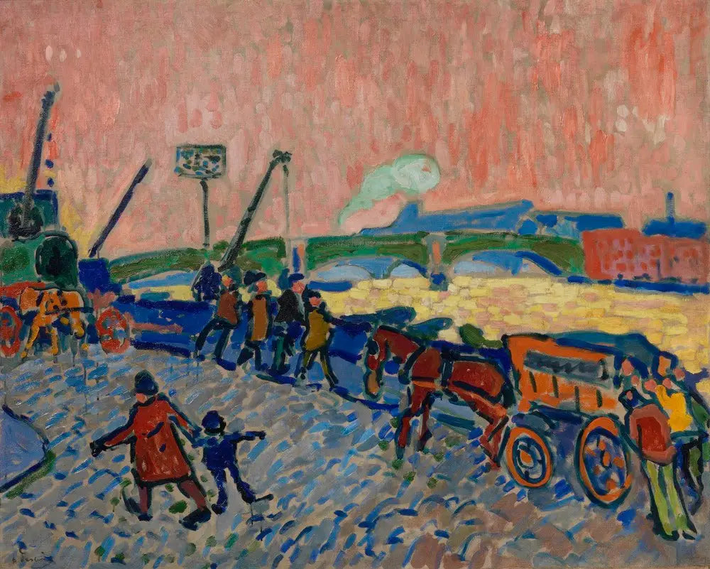 Les Quais de la Tamise - André Derain - Alpha Reproduction