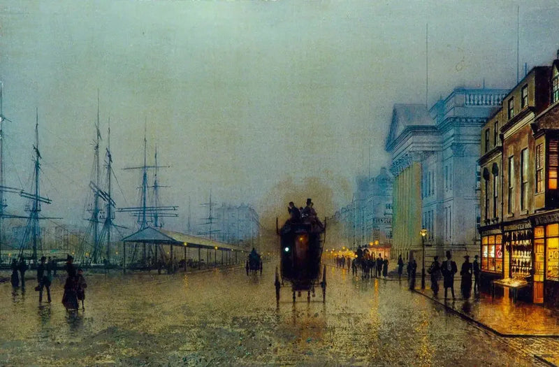Liverpool Docks - John Atkinson Grimshaw