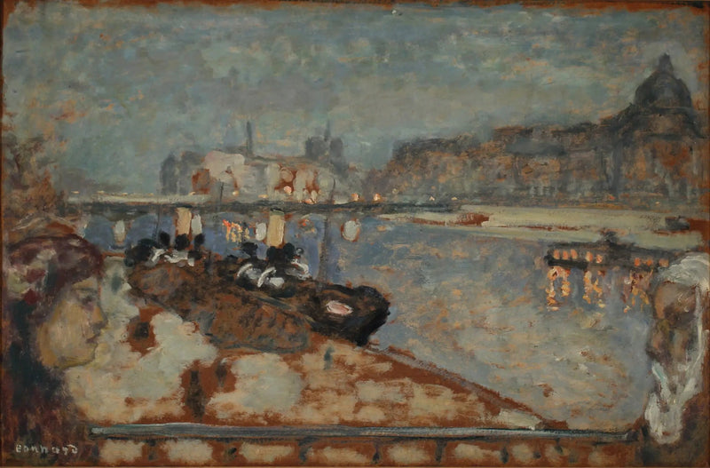 The Quays of Paris - Pierre Bonnard