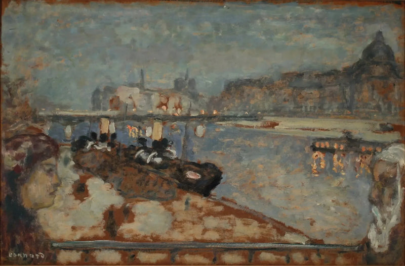 The Quays of Paris - Pierre Bonnard