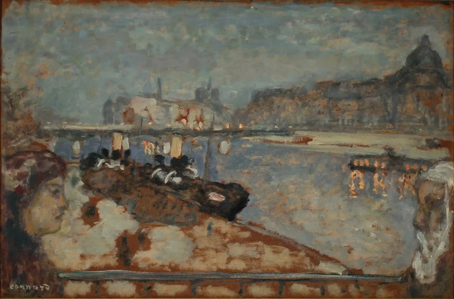 The Quays of Paris - Pierre Bonnard