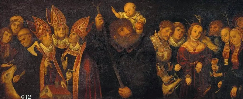 The Fourteen Helpers in Need - Lucas Cranach the Elder