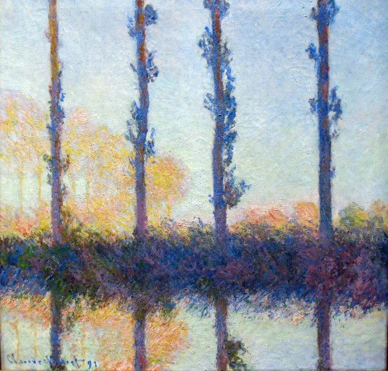 The Four Trees - Claude Monet