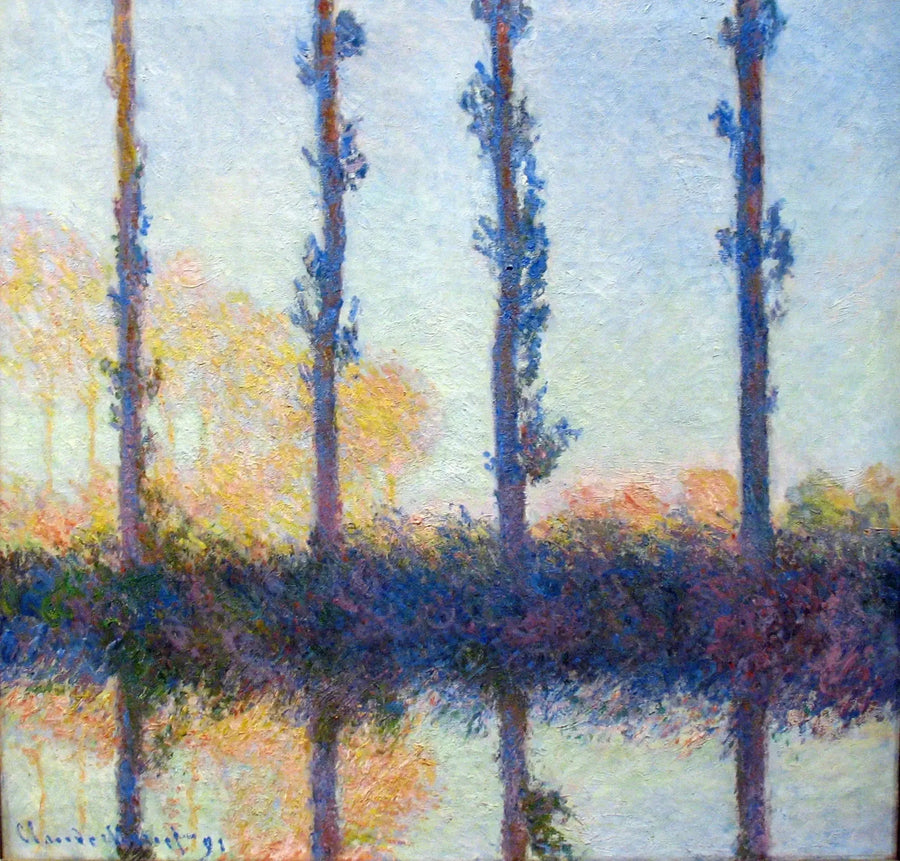 The Four Trees - Claude Monet
