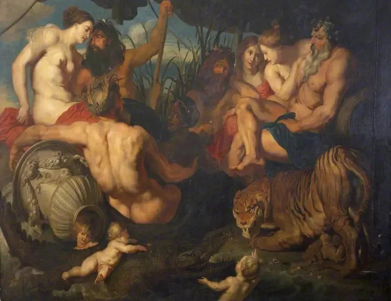 The Four Corners of the World - Peter Paul Rubens