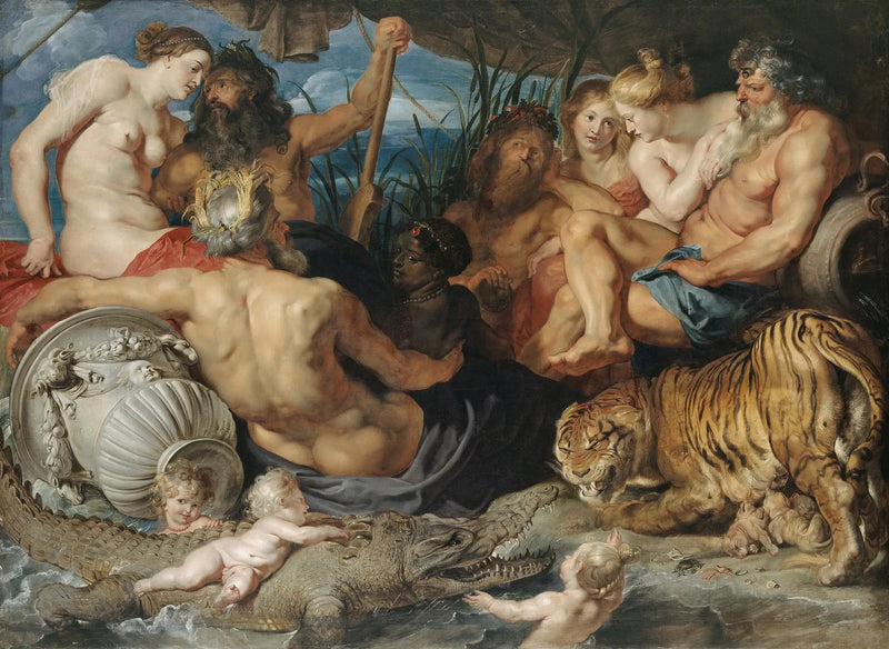 The Four Rivers of Paradise - Peter Paul Rubens