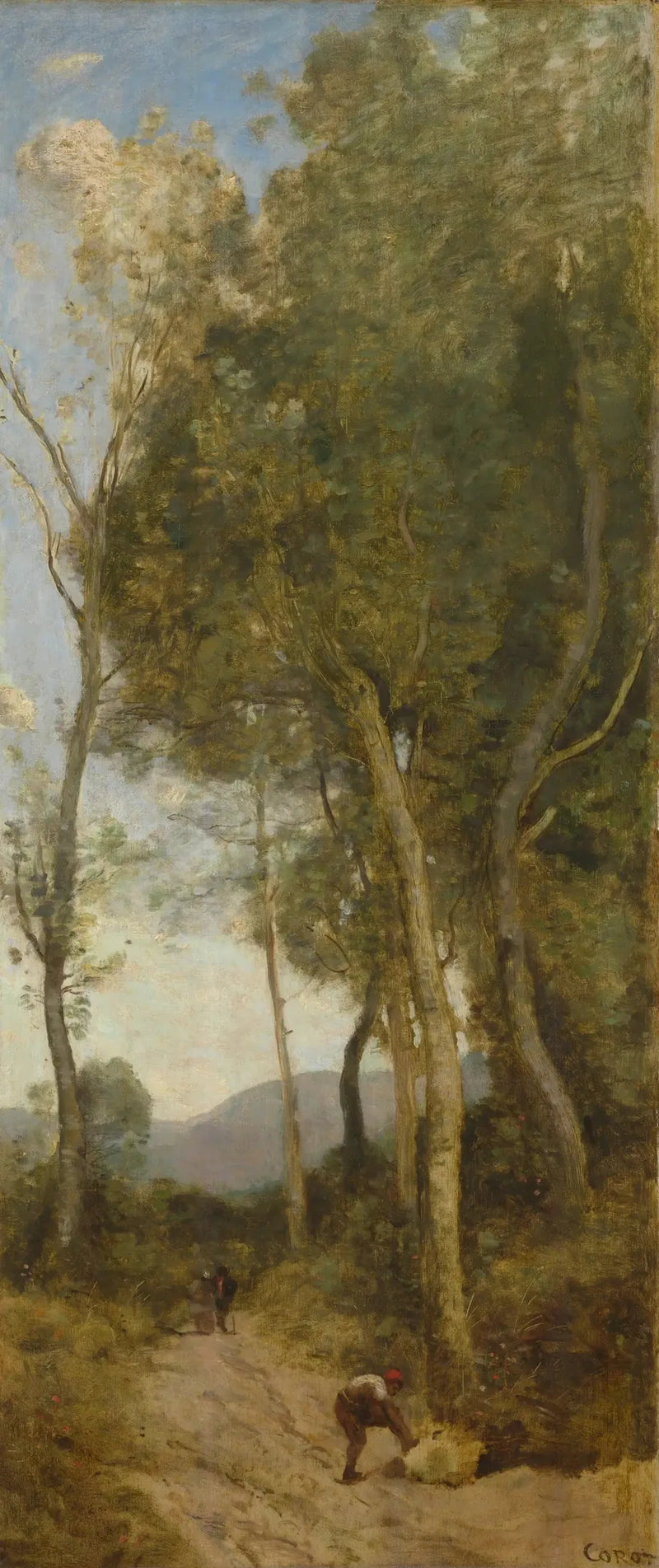 The Four Moments of the Day: Noon - Jean-Baptiste Camille Corot