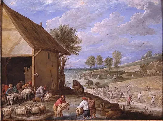 The Four Seasons (Summer) - David Teniers the Younger