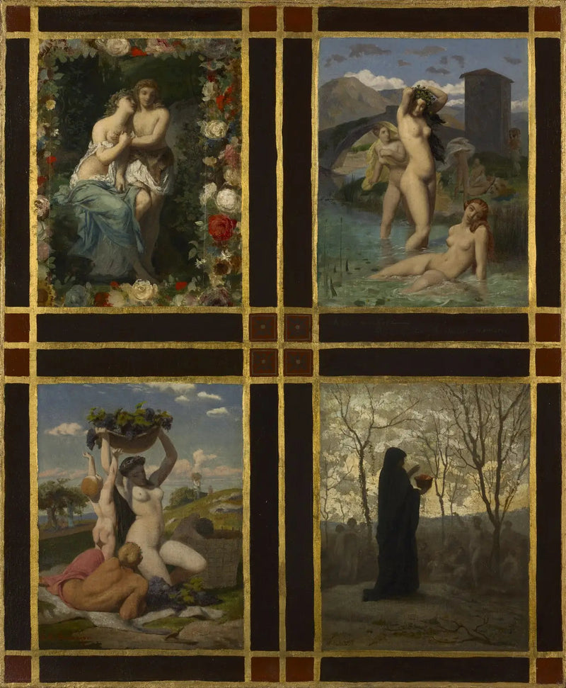 The Four Seasons - Jean-Léon Gérôme