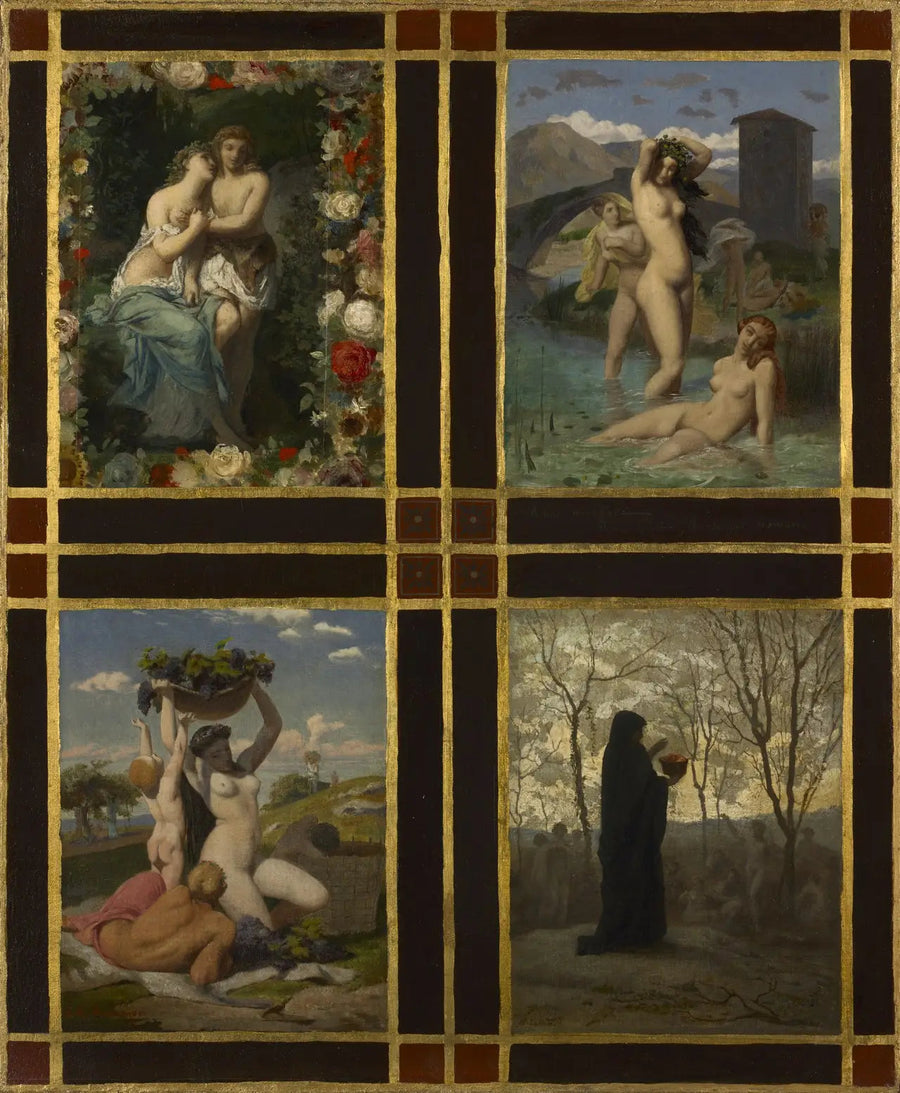 The Four Seasons - Jean-Léon Gérôme