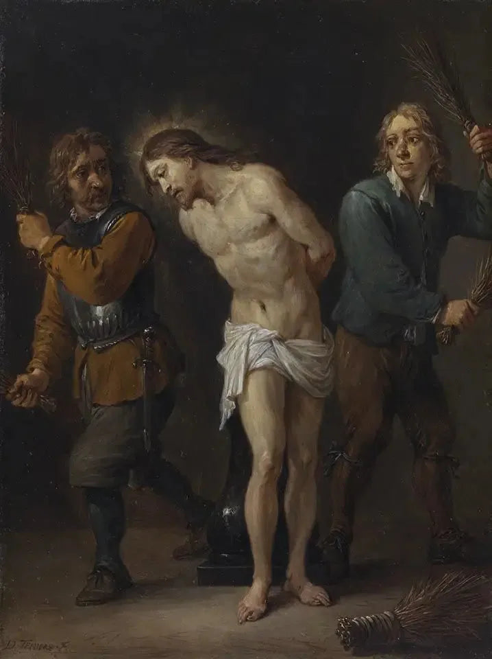 The Fifteen Secrets of the Rosary: The Flagellation of Christ - David Teniers the Younger