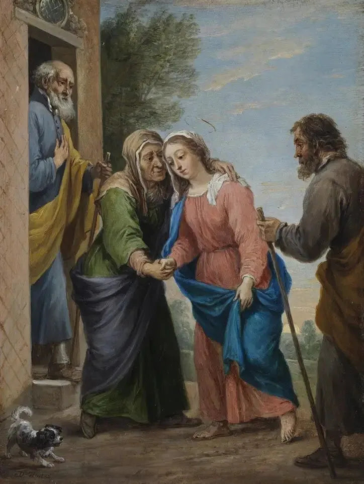 The Fifteen Secrets of the Rosary: The Visitation - David Teniers the Younger