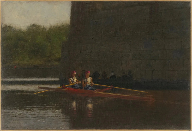 The rowers (The Schreiber brothers) - Thomas Eakins