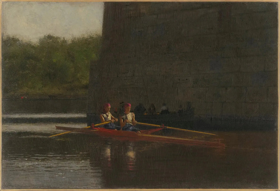 The rowers (The Schreiber brothers) - Thomas Eakins