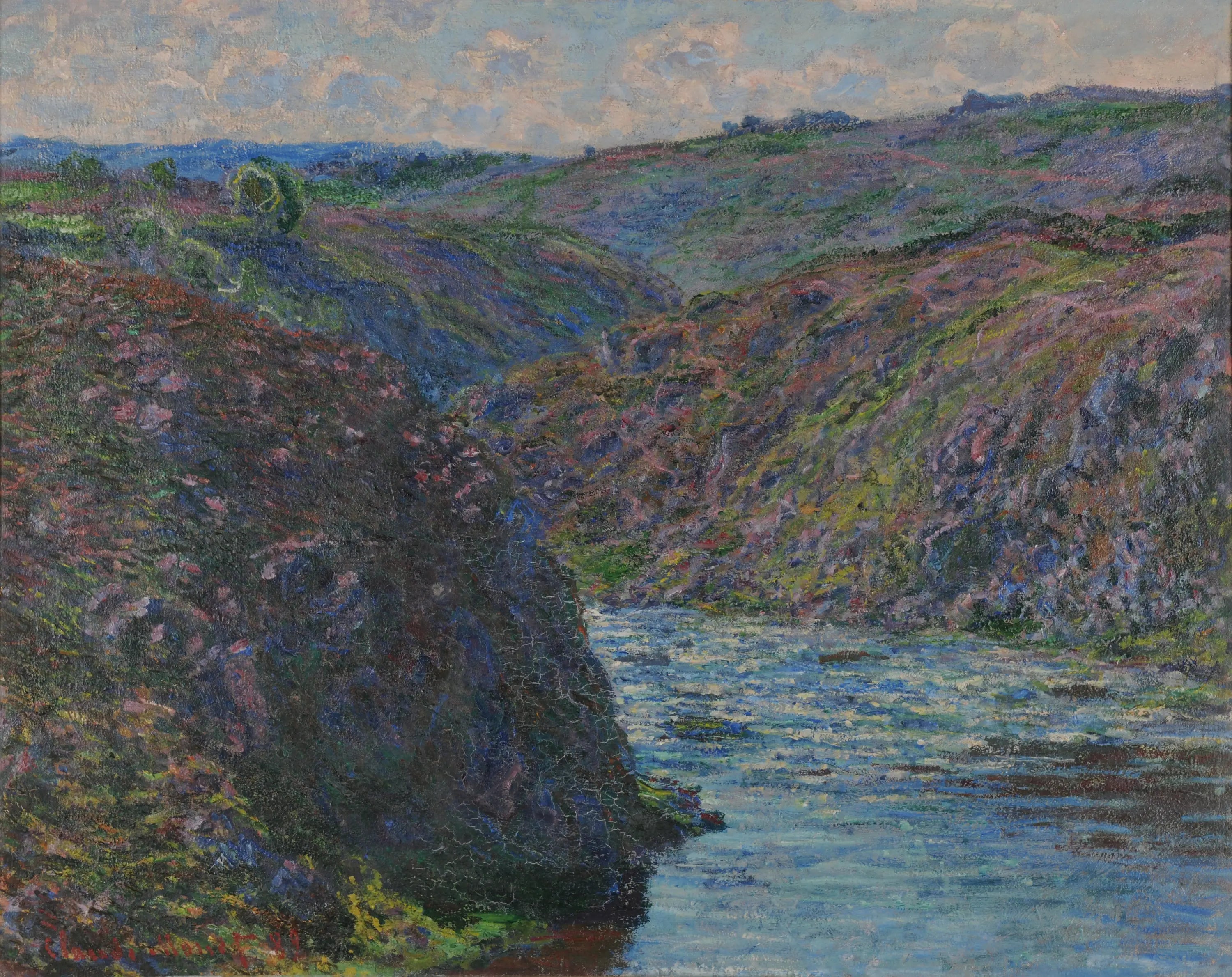 Les Ravins de la Creuse - Claude Monet image 1 reproduction artisanale de tableau