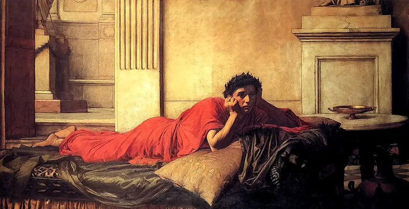 Nero's Remorse After His Mother's Murder - John William Waterhouse
