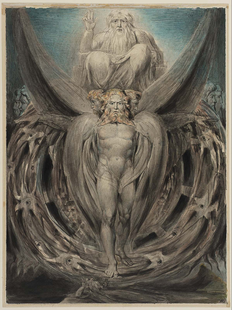 The Wheels of Ezekiel - William Blake